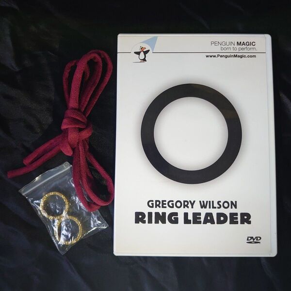 RING LEADER (DVD) by Gregory Wilson トリック道具一式セット 指輪マジック