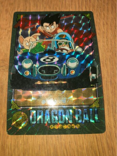 ドラゴンボール ビジュアルアドベンチャー カードダス 当時物 No45 孫悟空突撃! 鳥山明