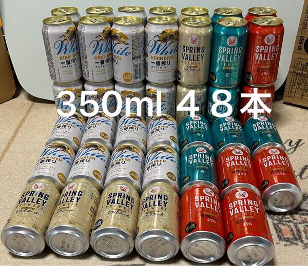 キリンビール 一番搾り スプリングバレー 48本