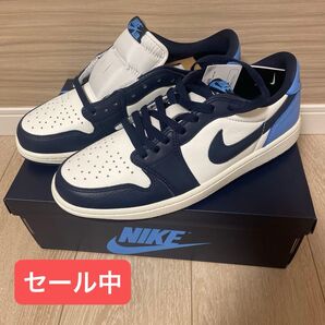 新品未使用 Nike Air Jordan 1 Retro Low OG "Obsidian" 27cm DUNK