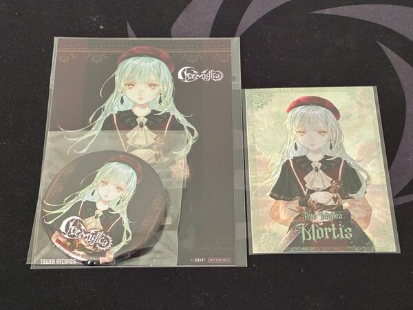 【封入特典付き】Ave Mujica completeness タワレコ限定 特典 モーティス / 若葉睦 缶バッジ ブロマイド