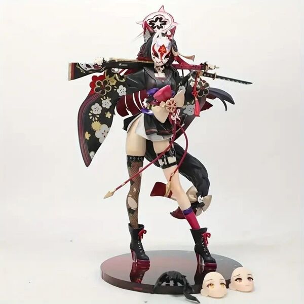 ブルーアーカイブ ブルアカ 狐坂ワカモ 美少女フィギュア【海外版 箱付き新品】