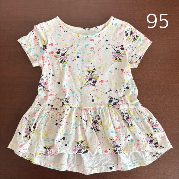 baby GAP ベビーギャップ ミニーちゃん 3years 半袖ワンピース チュニック 女の子