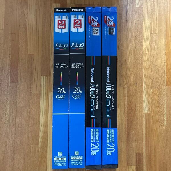 パナソニック 蛍光灯 (直管) 20形 クール色 スタータ形 パルック プレミアコーティング 2本入 FL20SSECW18X2K