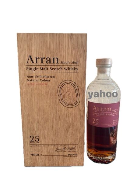 (空瓶) アラン 25年 Arran25 ボトル