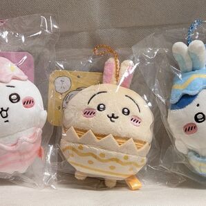 ちいかわ そろそろイースターなマスコット 3種セット ハチワレ うさぎ