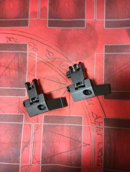 集光45℃オフセットサイトフリップアップ式 20mmレール対応