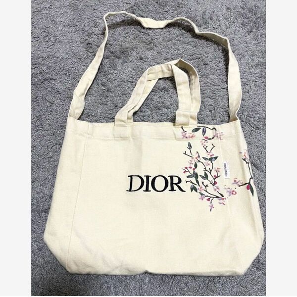 海外限定 新品 Dior ディオール ノベルティ トート ショルダー バッグ