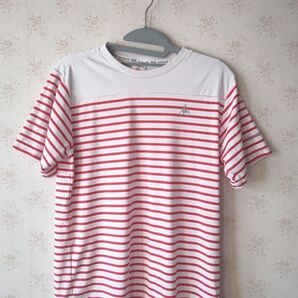 ☆ルコック スポルティフ レディース半袖 ボーダーTシャツ M ☆