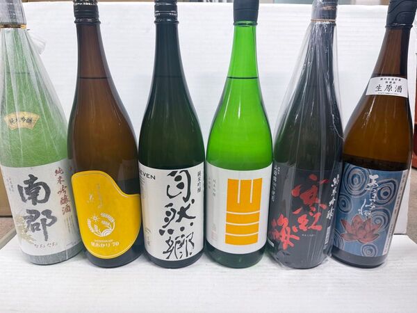 日本酒 一升瓶6本セット!