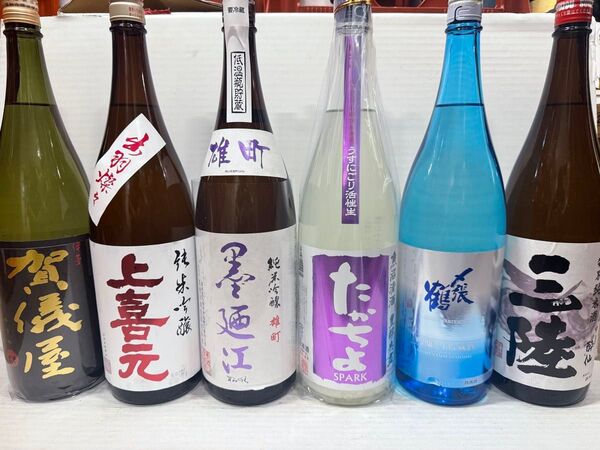 日本酒 一升瓶6本セット