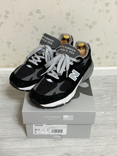 new balance MR993BK 26.0cm made in USA
