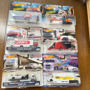 ホットウィール トランスポートスカイラインなど 6個セット Hot Wheels