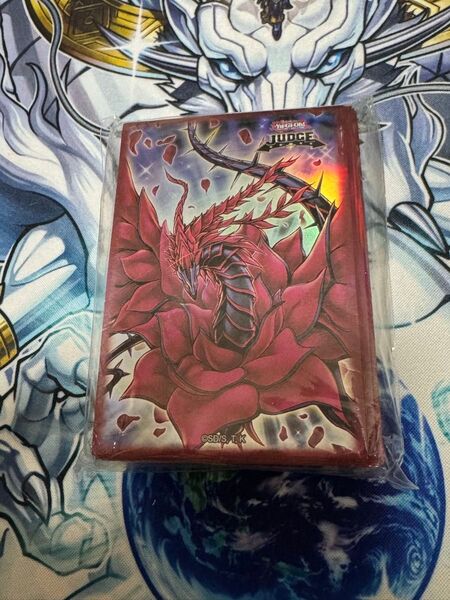 遊戯王 スリーブ ブラックローズドラゴン judge カードプロテクター