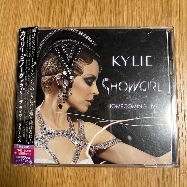 カイリー・ミノーグ カイリーザライヴ!リターン Kylie Minogue Showgirl Homecoming Live CD
