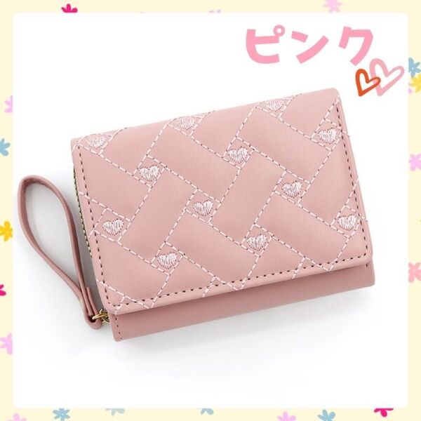 子供 女の子 ピンク ミニ財布 小銭入れ 可愛い 財布 キッズ プレゼント
