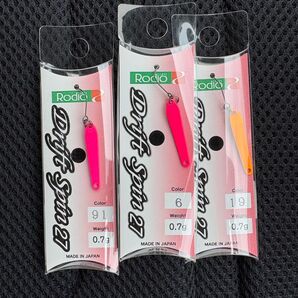新品 ロデオクラフト ドリフトスピン27 蛍光ピンク DriftSpin 3個 人気カラー