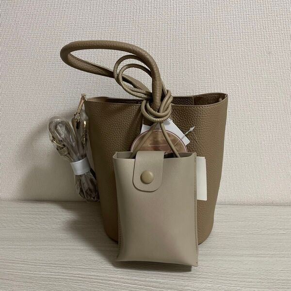 【新品】しまむらtal. by yumi ポシェット付2WAYバッグ