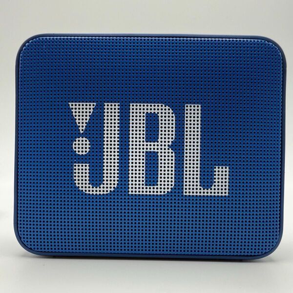 美品 JBL Go 2 ポータブル ウォータープルーフ スピーカー ブルー Bluetooth対応 コンパクト ワイヤレス