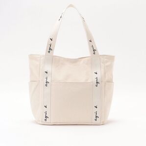 agnes b. アニエスベー トートバッグ アイボリー Mサイズ