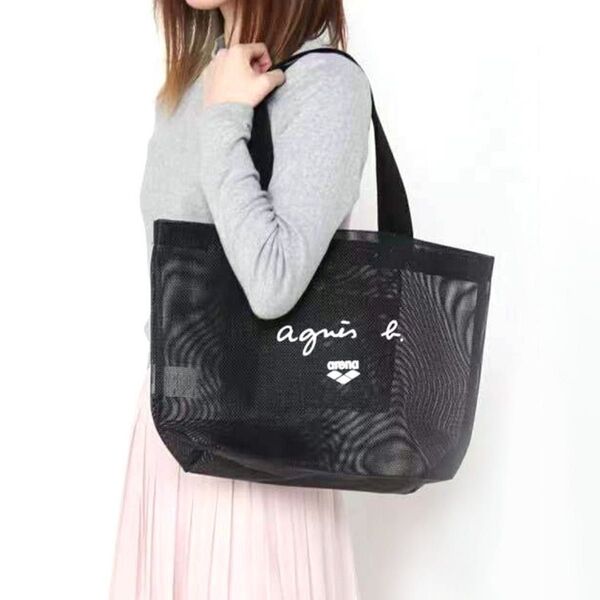 agnes b. アニエスベー トートバッグ ブラック