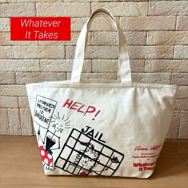 "Whatever It Takes" トートバッグ artwork by "Vivienne Westwood"