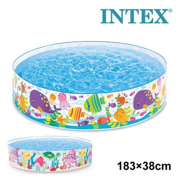 INTEX(インテックス) オーシャンプレイスナッププール 円形 183×38cm 56452
