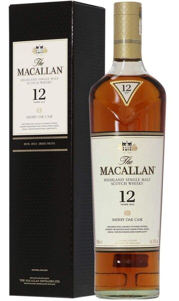 マッカラン12年 シェリーオークカスク 6本セット