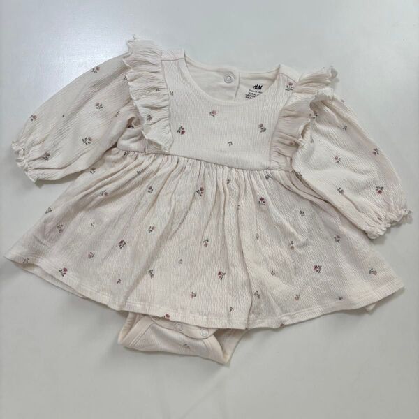 ロンパース ワンピース H&M 2-4M 60サイズ