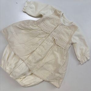 ベビーロンパース カバーオール 新生児 セレモニードレス ベビー服 バースデイ conoco