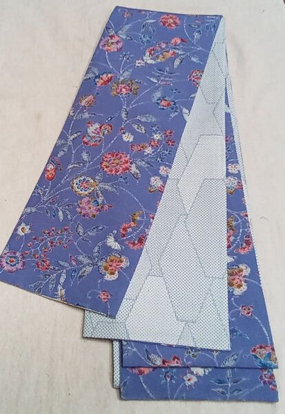 No.1688正絹 半幅帯☆兵児帯ハンドメイド