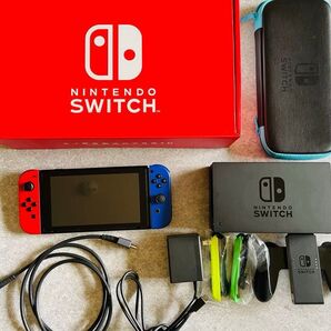 Nintendo Switch 本体一式 外箱付き ケース有り