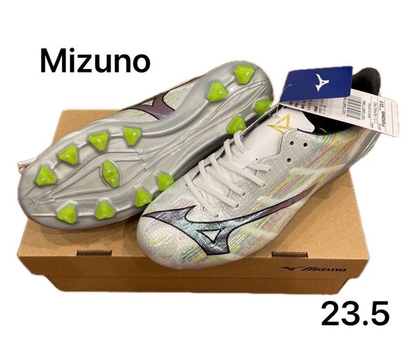 【未使用】Mizunoミズノ ミズノアルファ 2 プロ 23.5 P1GA256409 サッカー スパイク