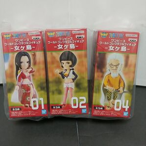 【新品・未開封】ワンピース ワールドコレクタブルフィギュア 女ヶ島3体
