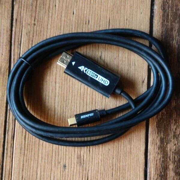 BENFEI 4K UHD HDMIケーブル 60Hz USB Type-C