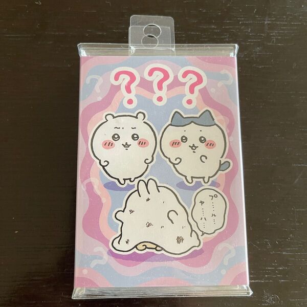 【未使用品】ちいかわ パタパタメモ4 ??? はてな 書き置き 伝言 一言メモ メモ帳 メモパッド 6柄各20枚 CHIIKAWA