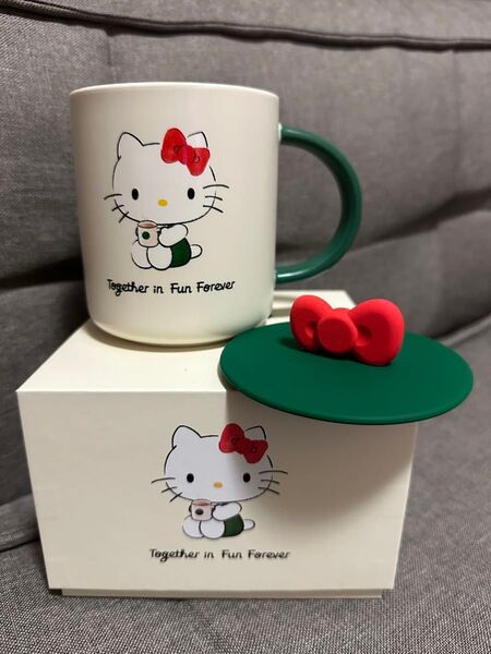 スターバックス ハローキティ マグカップ シリコンカバー付き 473ml