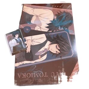鬼滅の刃 ufotable モクテルバー銀座 コレクションロト クリアファイル フォトカード 冨岡義勇