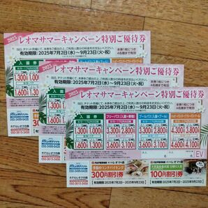 レオマワールド 優待券 特別ご優待券 レオマリゾート 香川 テーマパーク 遊園地 プール