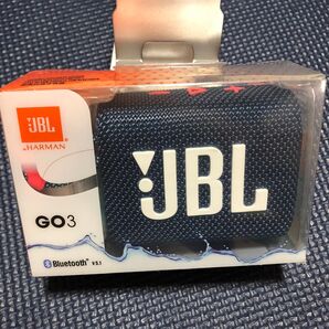 JBL GO3 ポータブルBluetoothスピーカー ネイビー 未使用