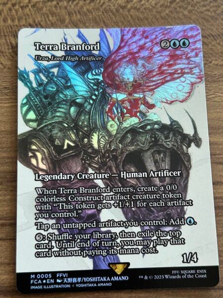 最安値 MTG FF 継承史 神話レアfoil 「ティナ・ブランフォード」英語版