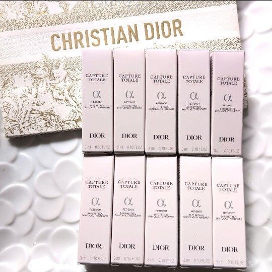 Dior ディオールカプチュール トータル レチショット 10個 〈純粋レチノール夜用美容液
