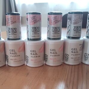 TOKYO GIRLS COLLECTION DAISOコラボジェルネイル シアー 6個セット ダイソー東京ガールズコレクション