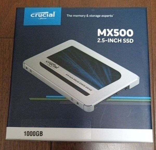 Crucial MX500 1TB/1000GB 2.5インチSSD