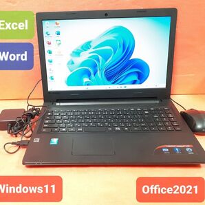 レノボ ノートパソコン Windows11 Office2021 エクセル ワード パワーポイント Corei3 Webカメラ