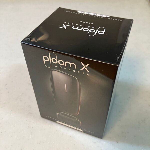 【新品 未開封】プルームエックス アドバンスド (Ploom X ADVANCED) スターターキット <ブラック> 加熱式タバコ