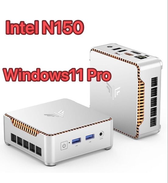 NiPoGi ミニpc Intel N150初登場 Windows11 Pro
