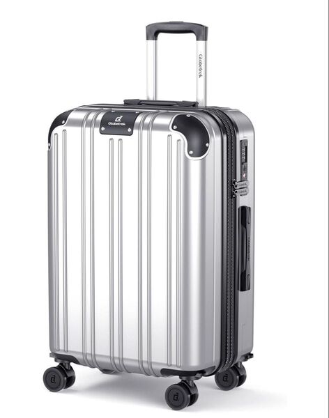 スーツケース 機内持ち込み Mサイズ 60L 拡張機能&ストッパー付き 超軽量