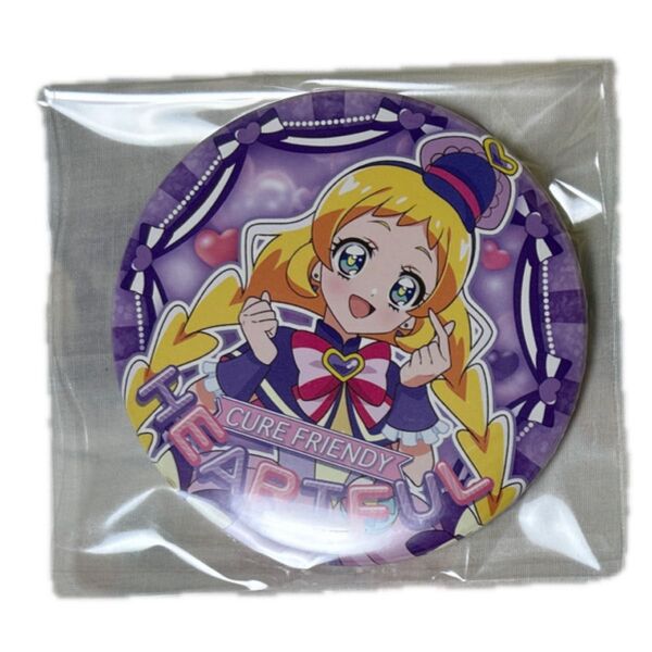 プリキュア トゥインクル缶バッジ キュアフレンディ プリティストア 犬飼いろは わんぷり
