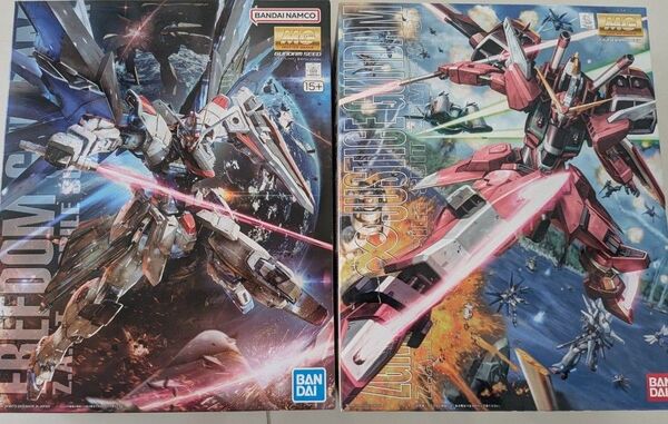 MG 1/100 フリーダムver 2.0 インフィニットジャスティス 2体セット機動戦士ガンダムSEED DESTINY